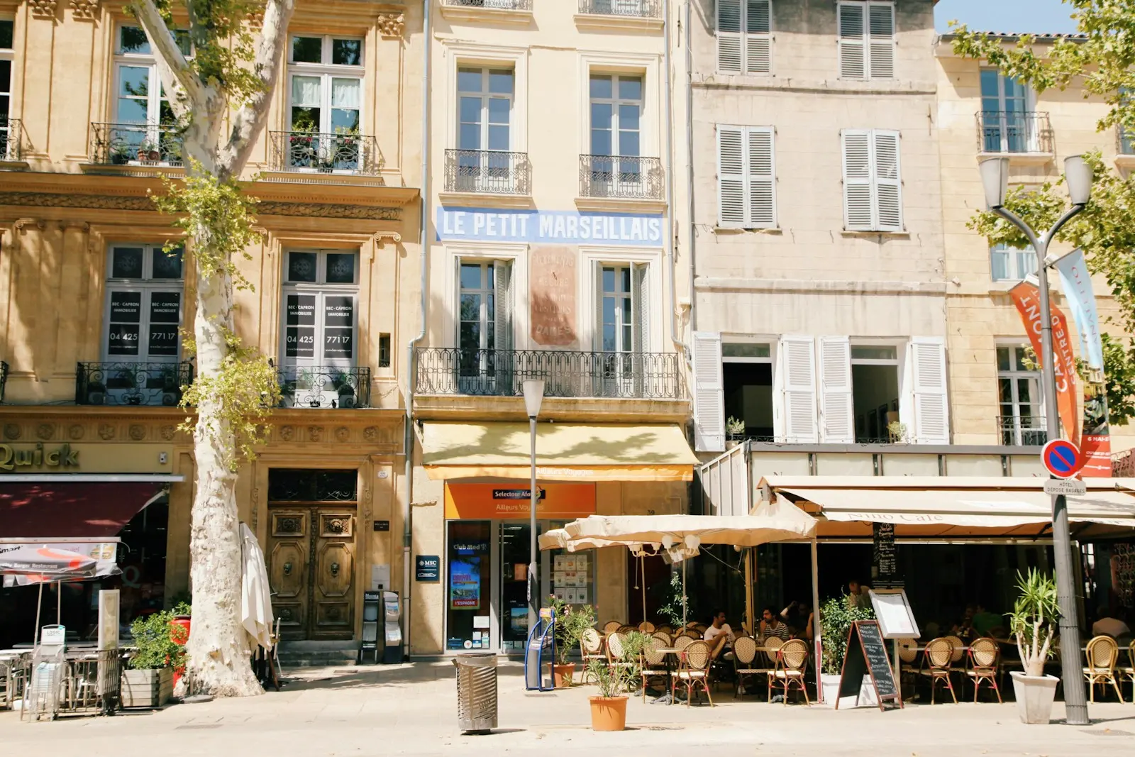 Cours Mirabeau · Vieil Aix — Aix-en-Provence